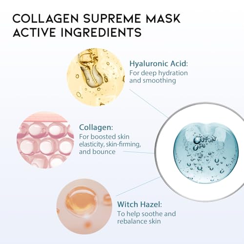 #OOTD 50Combo Vegan Sheet Mask with - Product Imagery