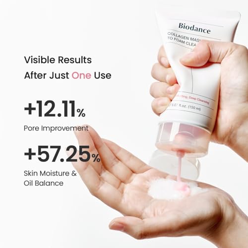 BIODANCE Collagen Mask To Foam Cleanser, 2-in-1 Pore Care and - Product Imagery