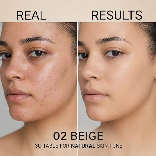 CC Cream Foundation, Flawless Matte Concealer Oil Control Color - Product Imagery