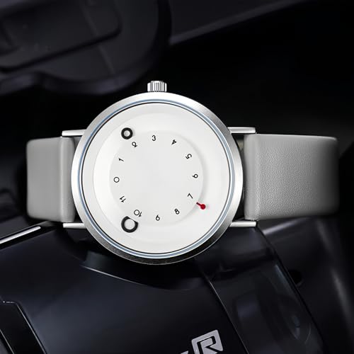 Gosasa Minimalist Casual Unisex Quartz Watch – Unique Hands - Product Imagery