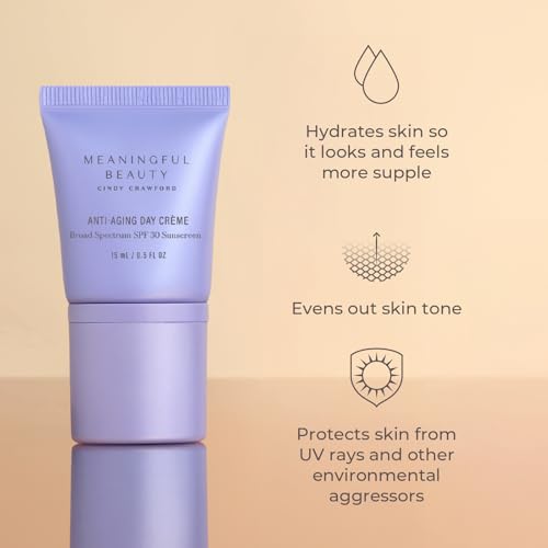 Meaningful Beauty Travel Size 3-Piece Anti-Aging Skincare - Product Imagery