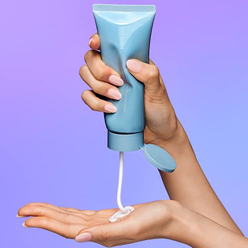 LANEIGE Water Bank Cleansing Foam: Hydrating Face Wash and - Product Imagery