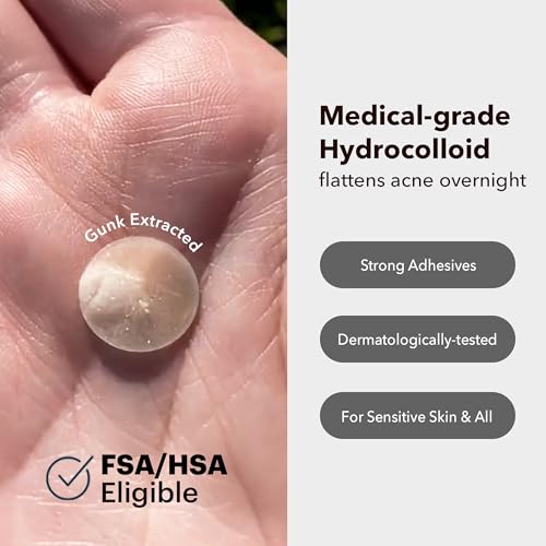 AVARELLE Original Hydrocolloid Acne Pimple Patches for Face 40 - Product Imagery
