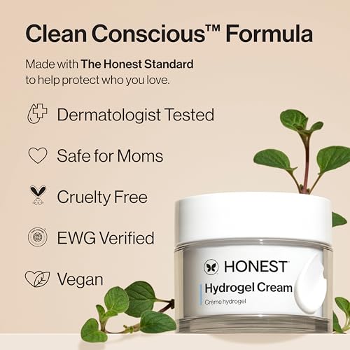 Honest Beauty Hydrogel Cream, Sensitive Skin, Fragrance-Free, - Product Imagery