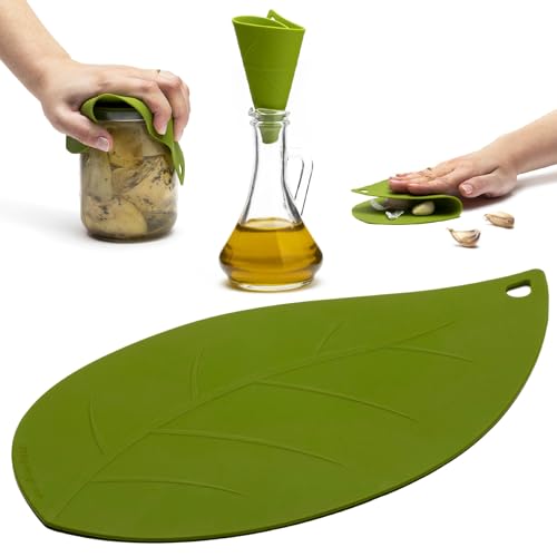 Peleg Design Leafit Multipurpose Silicone Pad - Jar Opener Gripper, Ga - View 1