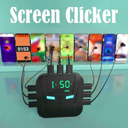 Auto Clicker for Smart Phone, Automatic Phone Screen Tapper - Product Imagery