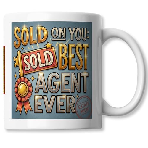 Estate Agent Coffee Mug - Sold On You Best Agent Ever - - Product Imagery