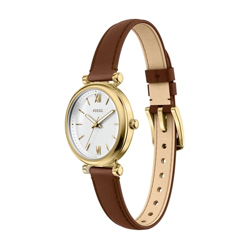 Fossil Women's Watch and Bracelet Set, Carlie Three-Hand - Product Imagery