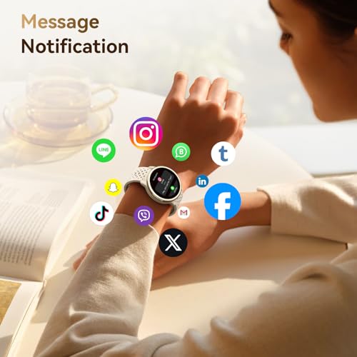 Smart Watch for Women/Men for iPhone & Android, 1.27" Ultra-HD - Product Imagery