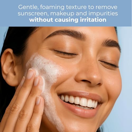 EltaMD Skin Recovery Amino Acid Foaming Face Wash, Fragrance-Free - Product Imagery