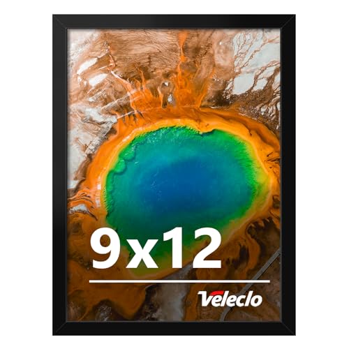 9 x 12 Picture Frame for Wall Display, 9x12 Black Picture Frame - Product Imagery