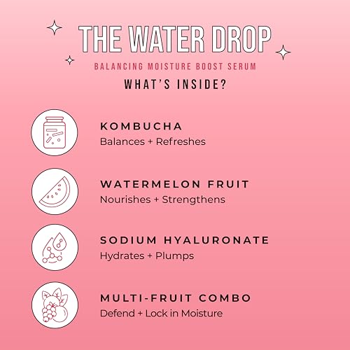 Avatara Kombucha The Water Drop Hydrating Serum - Ultra-Light - Product Imagery