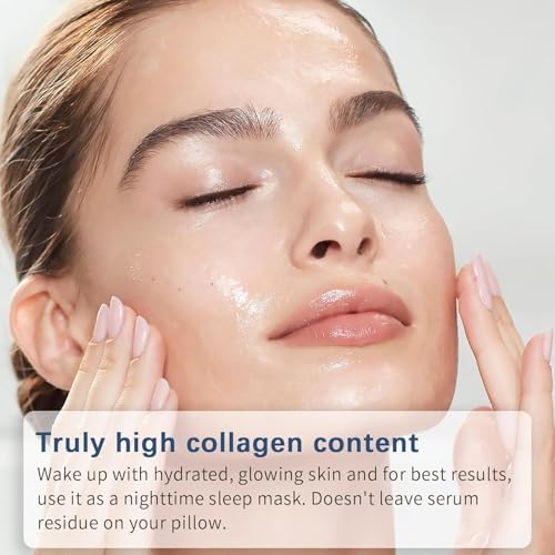MAVENI Bio-Collagen Face Masks, Real Deep Collagen Mask, - Product Imagery