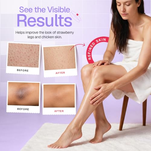 DERMAdoctor KP Bump Eraser Body Scrub for Keratosis Pilaris, 8 - Product Imagery