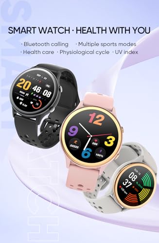 ICOMTOFIT Smart Watches for Women, Fitness Tracker with Heart - Product Imagery