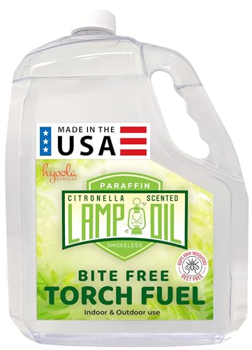 Hyoola Paraffin Citronella Lamp Oil, 1 Gallon - Product Imagery
