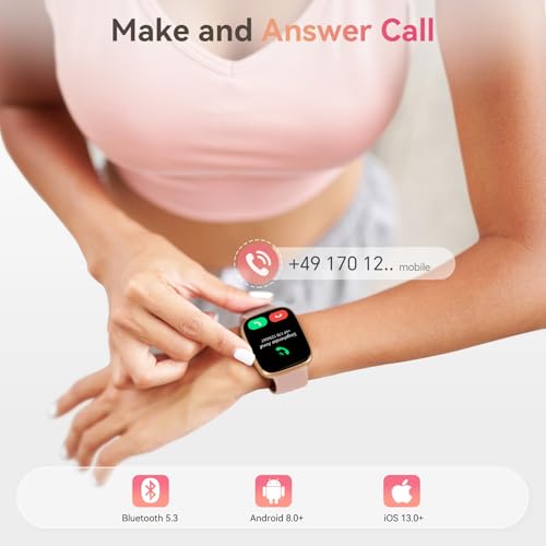 Smart Watch for Women, Answer/Make Call, 1.85" AMOLED Always-On - Product Imagery