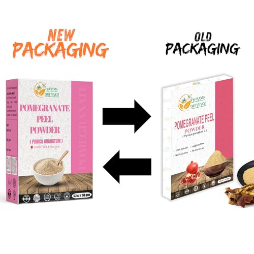 Herbs Botanica Pomegranate Peel Powder 100% Pure & Natural - Product Imagery