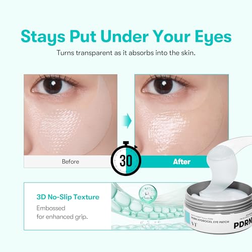 VT COSMETICS PDRN Hydrogel Eye Patch (60 Patches / 30 Pairs) - Product Imagery
