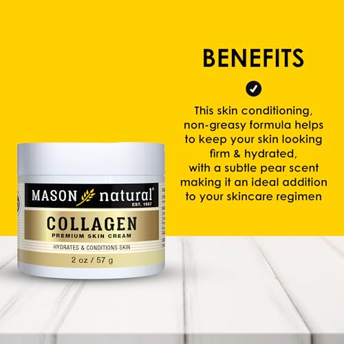 MASON NATURAL Collagen Premium Skin Cream, Women’s Anti,Aging - Product Imagery