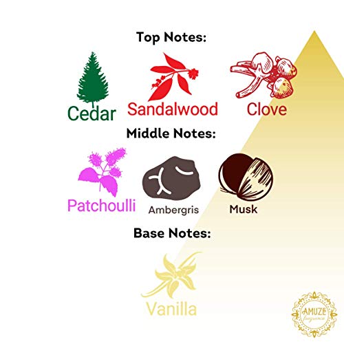 Oud Wood, 12 ml - METAL | Premium Perfume Oil | Attar Oil | - Product Imagery