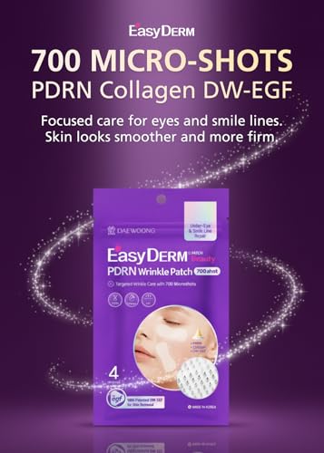 EasyDerm PDRN Anti-Wrinkle Patch 4ea - Eye & Smile Line Care - Product Imagery