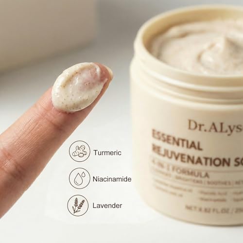 Essence Revitalizing Scrub with Turmeric Glycolic Acid - Product Imagery