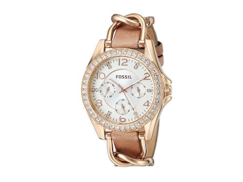 Fossil Women's Watch, Riley Quartz Stainless Steel Multifunction - Product Imagery