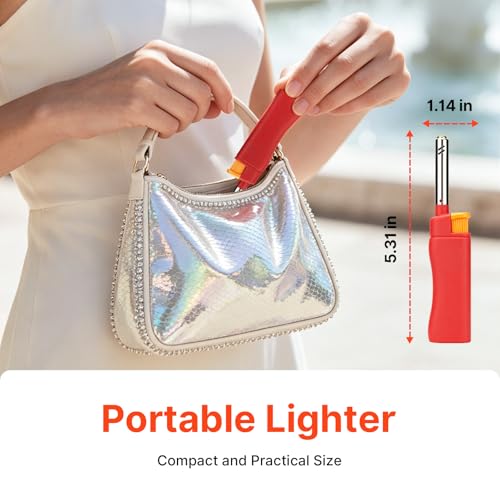 MK Lighter 10pcs. Outdoor Series Candle Lighters, Windproof - Product Imagery