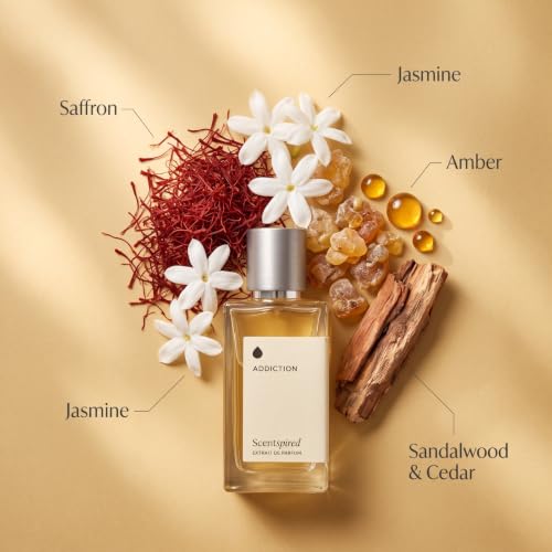 Addiction Unisex Long Lasting Extrait de Parfum Saffron Amber - Product Imagery