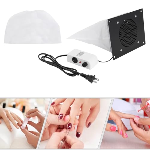 Desktop Nail Dust Collector, 110V 6W Powerful Nail Vacuum Dust - Product Imagery