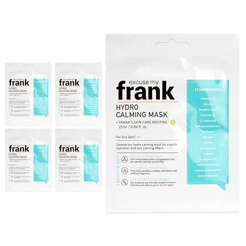 Hydro Calming Sheet Mask Korean Skincare for Hydration & - Product Imagery