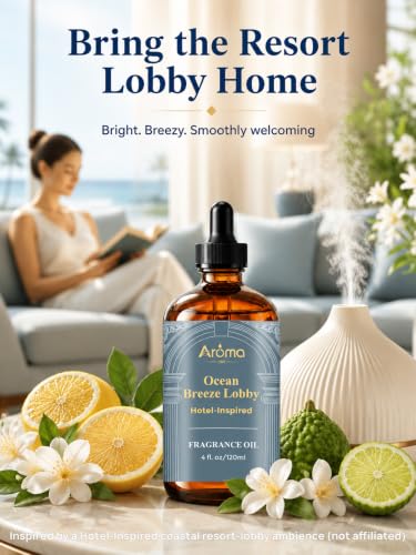 Hotel Collection Diffuser Oil - Ocean Breeze Lobby - Product Imagery