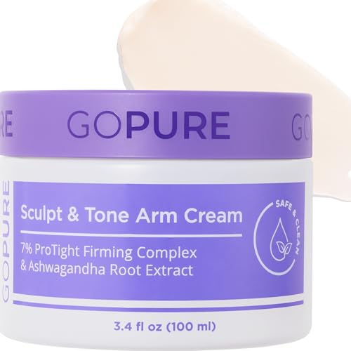 goPure Sculpt & Tone Arm Cream - Firming & Tightening Cream - - Product Imagery