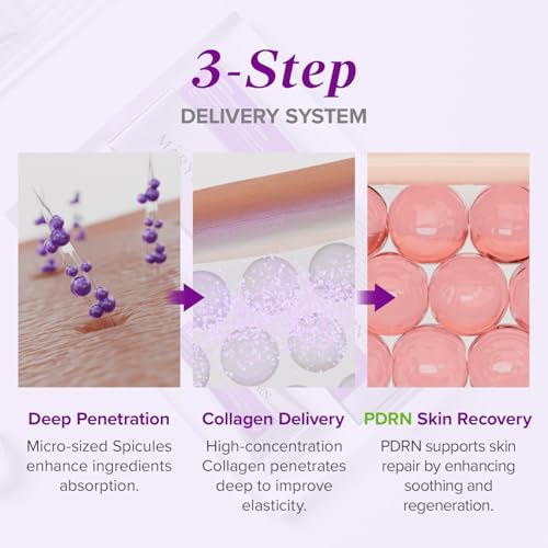 Mary&May Spicule Collagen PDRN Cream, Korean Plumping Night - Product Imagery