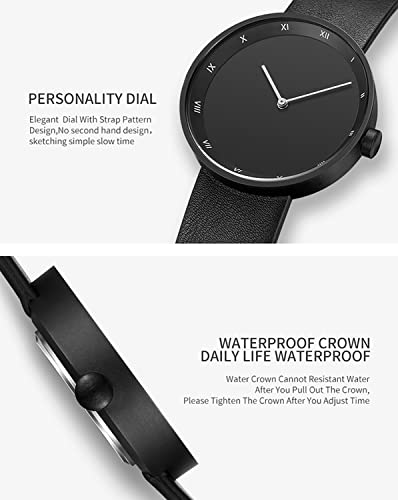 Men's and Women's Universal Watch Fashion Minimalist Style Large - Product Imagery
