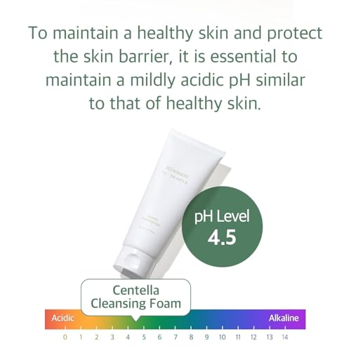 mixsoon Centella Cleansing Foam Face Wash with Cica, Low pH - Product Imagery