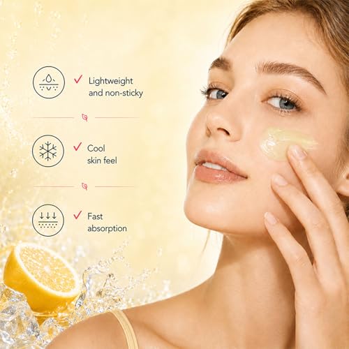 Vitamin C Smoothie Cream,Summer Icy Cool Facial Gel, Lightweight - Product Imagery