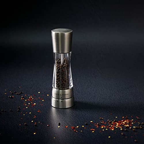 Cole & Mason Derwent Pepper Mill Adjustable Grind Select 6 - Product Imagery