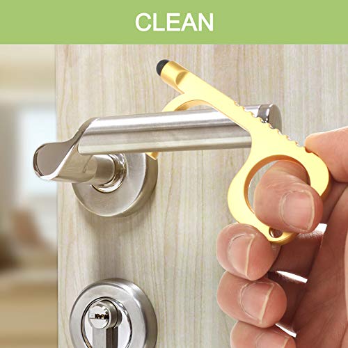 4 Pack Handy Non - Touch Door Opener - Germ Key Tool - Product Imagery