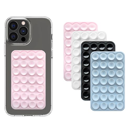 Silicone Double-Sided Suction Cup Phone Mount - - Product Imagery