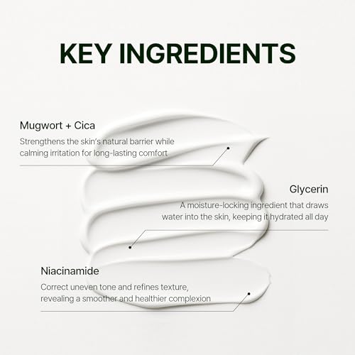 Orien Mugwort Zero Film Moisturizer 60ml Niacinamide 2% - Product Imagery
