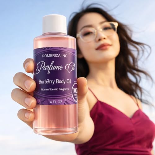 1 Fl Oz Burb3rry Perfume Body Oil Fragrance For Women By, - Product Imagery