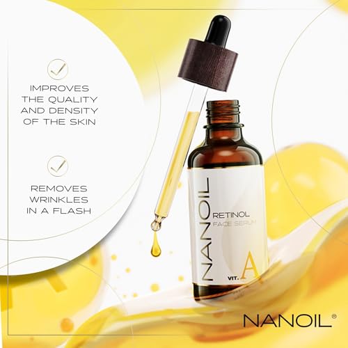 Nanoil Face Serum 50ml - Face Serum For All Skin Types, - Product Imagery