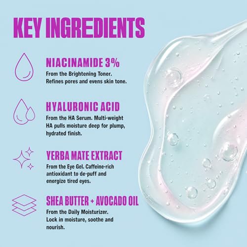 Good Molecules The Daily Essentials Set, 4-Step Skin Care Kit, 4 - Product Imagery