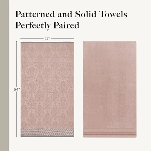 Modern Threads 6 Piece Bath Towel Set – Bathroom Towel Set with - Product Imagery