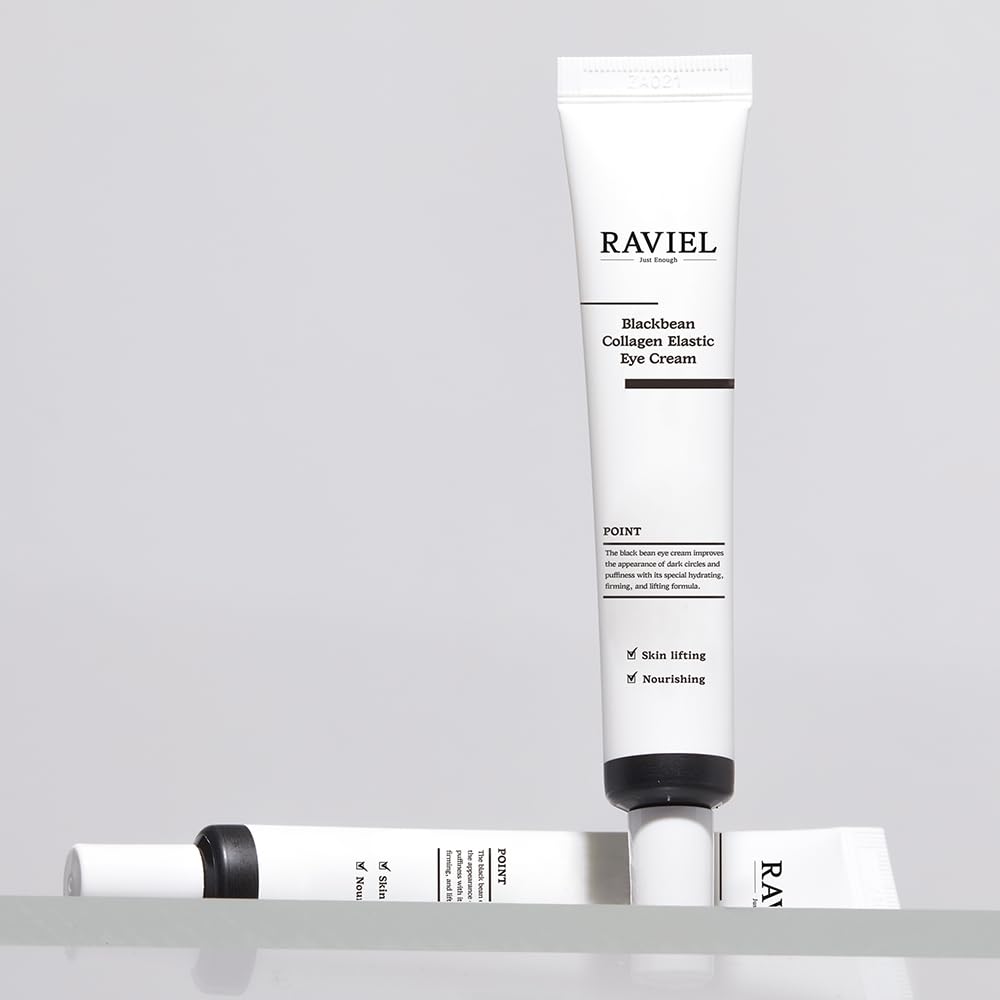 RAVIEL Black Bean Collagen Elastic Eye Cream Set - RAVIEL