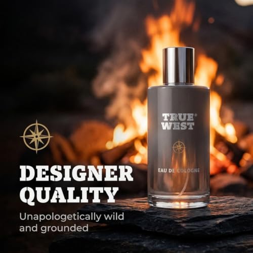Herban Cowboy Mens Cologne, Rugged Fragrances (1.7 fl oz, True - Product Imagery