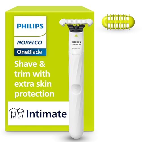 Philips Norelco OneBlade Intimate Trimmer and Shaver with - Norelco Official Imagery - 1