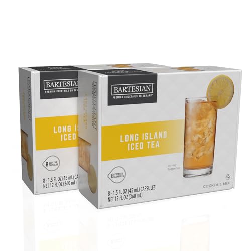 Bartesian 16-Pack Long Island Iced Tea Mixer Capsules for - Product Imagery